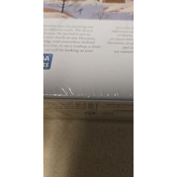 Mega Hometown Collection 1000 Piece Piece Puzzle Winter in Vermont  New - Picture 3 of 3